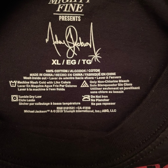 Men’s Michael Jackson T-shirt - Picture 3 of 4